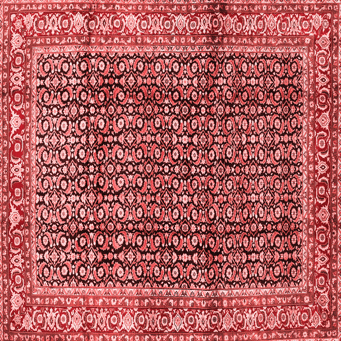 Machine Washable Persian Red Traditional Rug, wshtr428red