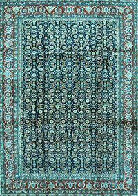 Persian Light Blue Traditional Rug, tr428lblu