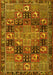 Persian Yellow Traditional Rug, tr4290yw