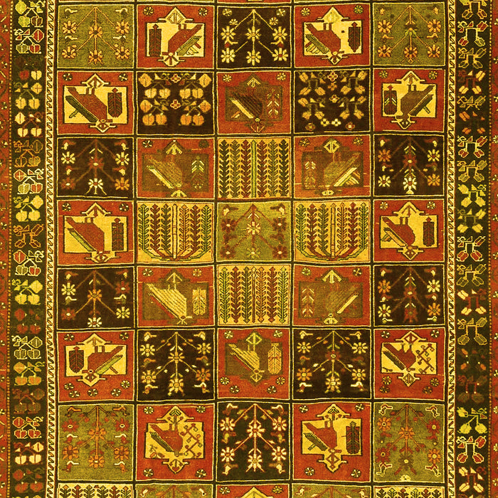 Persian Yellow Traditional Rug, tr4290yw
