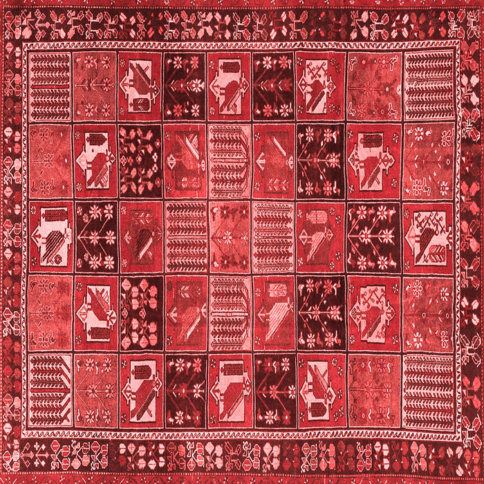 Machine Washable Persian Red Traditional Rug, wshtr4290red
