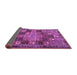 Sideview of Persian Purple Traditional Rug, tr4290pur