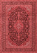 Medallion Red Traditional Area Rugs