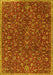 Persian Yellow Traditional Rug, tr4292yw