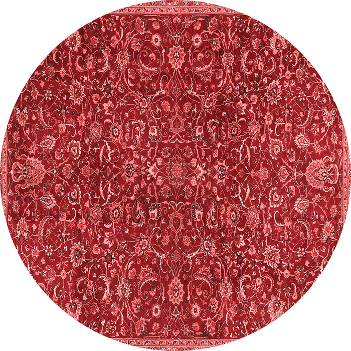 Machine Washable Persian Red Traditional Rug, wshtr4292red