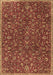 Persian Brown Traditional Rug, tr4292brn