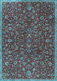 Persian Light Blue Traditional Rug, tr4292lblu