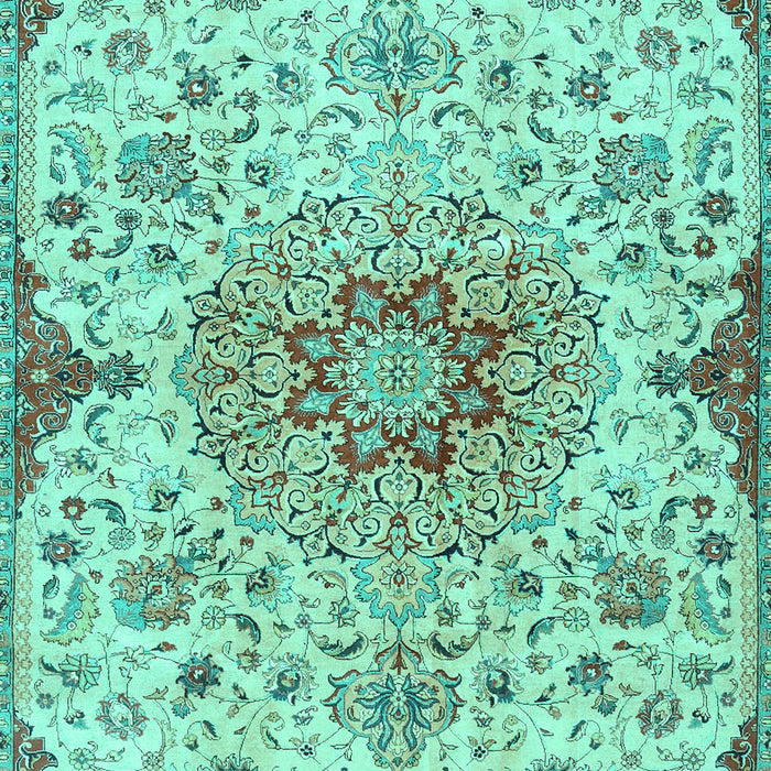 Persian Turquoise Traditional Rug, tr4294turq