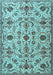 Persian Light Blue Traditional Rug, tr4295lblu