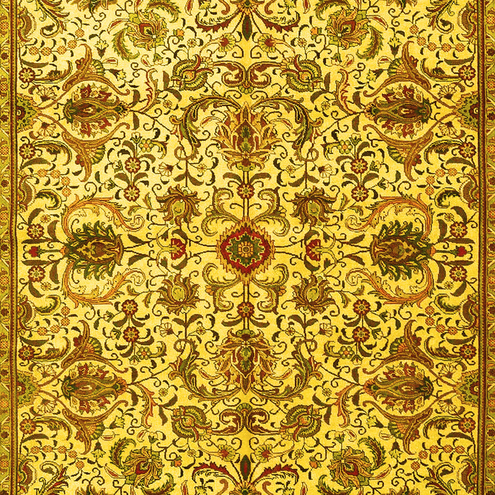 Persian Yellow Traditional Rug, tr4295yw