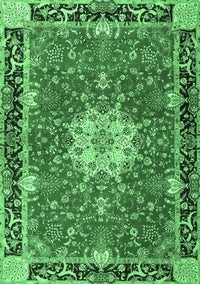 Persian Emerald Green Traditional Rug, tr4296emgrn