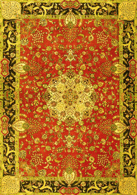 Persian Yellow Traditional Rug, tr4296yw