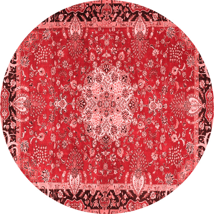 Machine Washable Persian Red Traditional Rug, wshtr4296red