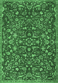 Persian Emerald Green Traditional Rug, tr4297emgrn