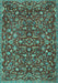 Persian Turquoise Traditional Rug, tr4297turq