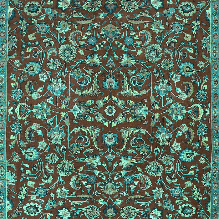 Persian Turquoise Traditional Rug, tr4297turq