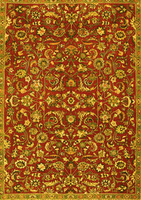 Persian Yellow Traditional Rug, tr4297yw