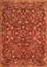 Persian Orange Traditional Rug, tr4297org