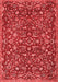 Persian Red Traditional Area Rugs