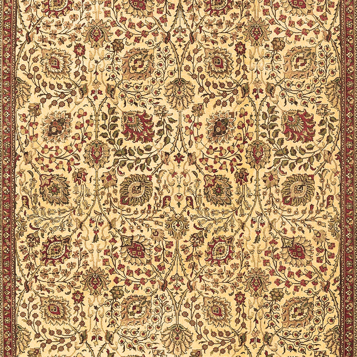 Machine Washable Persian Brown Traditional Rug, wshtr4298brn