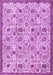 Persian Purple Traditional Rug, tr4298pur