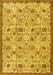 Persian Yellow Traditional Rug, tr4298yw