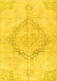 Persian Yellow Traditional Rug, tr4299yw