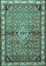 Persian Turquoise Traditional Rug, tr429turq