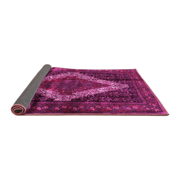 Sideview of Persian Pink Traditional Rug, tr42pnk