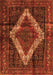 Persian Orange Traditional Rug, tr42org