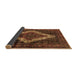 Sideview of Persian Brown Traditional Rug, tr42brn