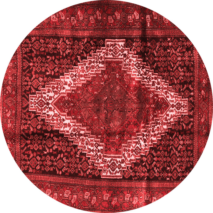 Machine Washable Persian Red Traditional Rug, wshtr42red