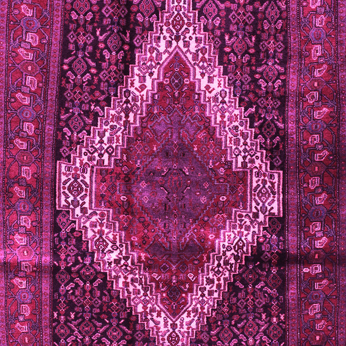 Machine Washable Persian Pink Traditional Rug, wshtr42pnk