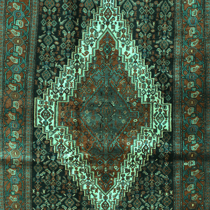 Persian Turquoise Traditional Rug, tr42turq