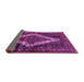 Sideview of Persian Purple Traditional Rug, tr42pur