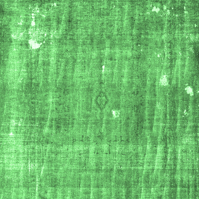 Machine Washable Persian Emerald Green Traditional Area Rugs, wshtr4300emgrn