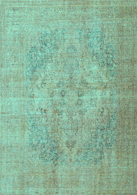 Persian Turquoise Traditional Rug, tr4301turq