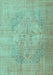 Persian Turquoise Traditional Rug, tr4301turq