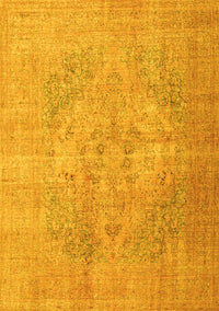 Persian Yellow Traditional Rug, tr4301yw