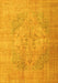 Persian Yellow Traditional Rug, tr4301yw