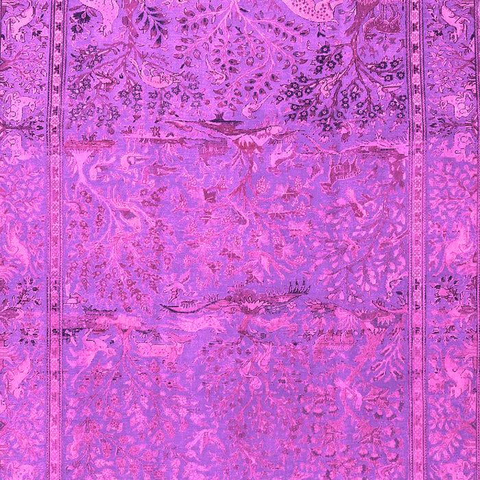 Machine Washable Animal Pink Traditional Rug, wshtr4302pnk