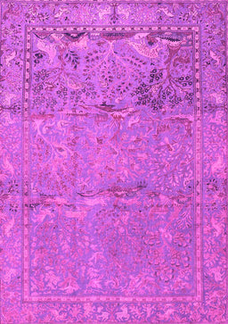 Animal Pink Traditional Rug, tr4302pnk