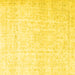 Square Persian Yellow Traditional Rug, tr4303yw