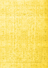 Persian Yellow Traditional Rug, tr4303yw
