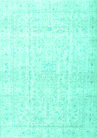 Persian Turquoise Traditional Rug, tr4303turq