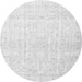 Machine Washable Persian Gray Traditional Rug, wshtr4303gry