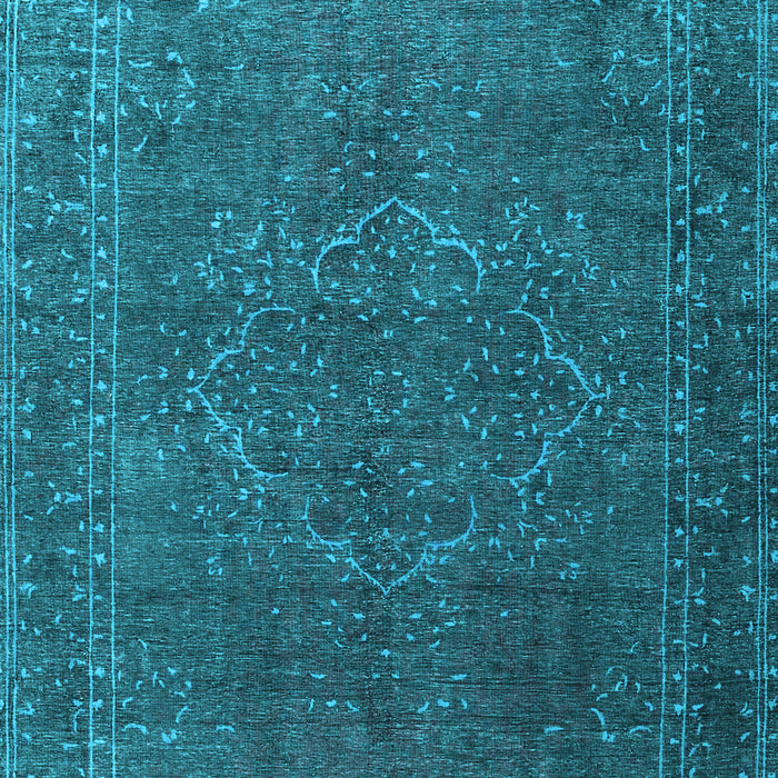 Machine Washable Persian Light Blue Traditional Rug, wshtr4304lblu