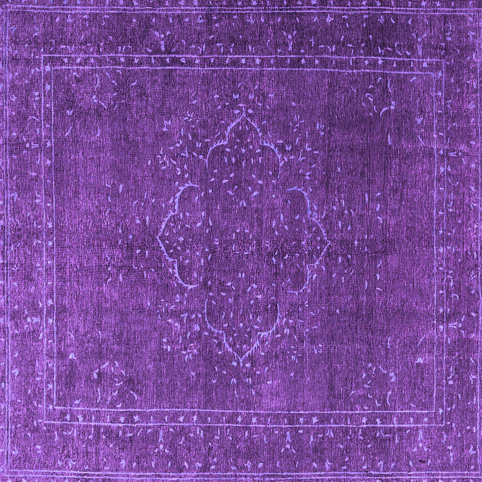 Square Persian Purple Traditional Rug, tr4304pur