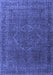 Persian Blue Traditional Rug, tr4304blu