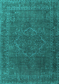 Persian Turquoise Traditional Rug, tr4304turq